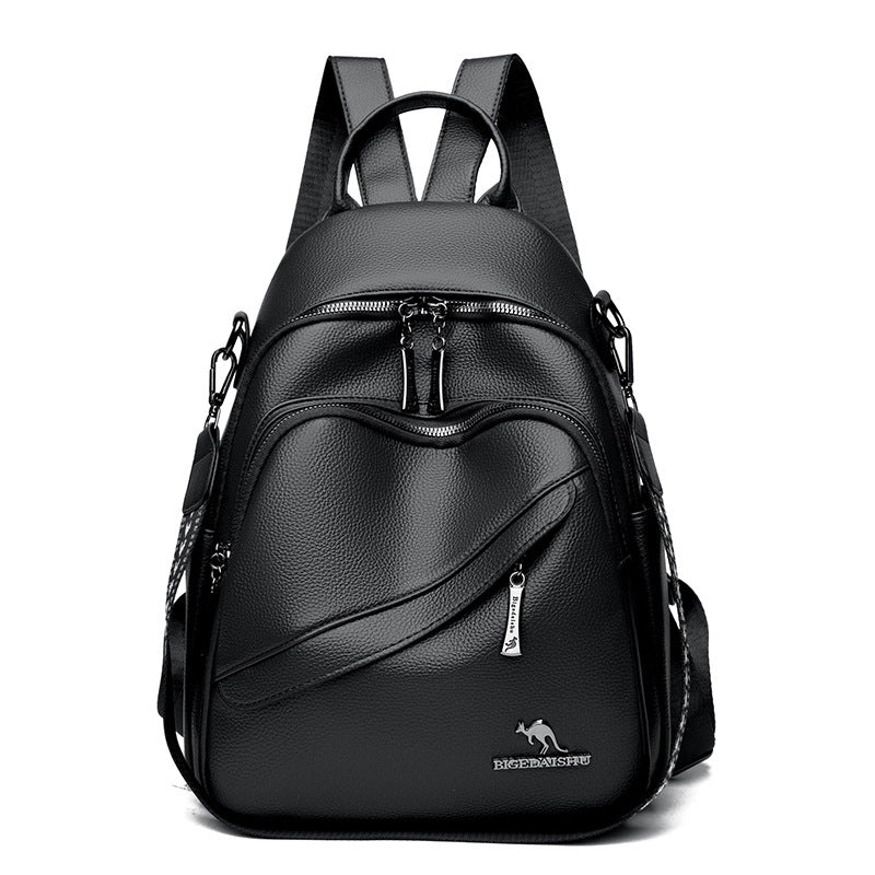 Premium Leder Mehrzweck-Rucksack
