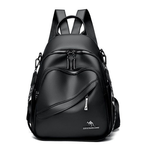 Premium Leder Mehrzweck-Rucksack