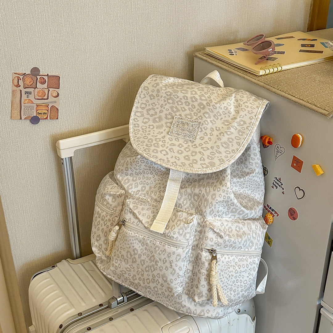 Praktischer Lässiger Gemusterter Rucksack Karnz