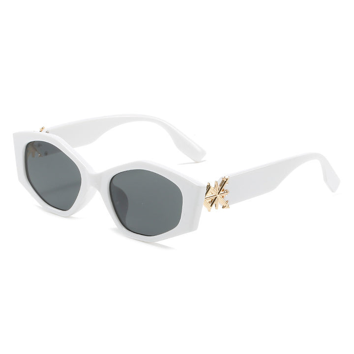 Statement Hexagonale Rahmen Sonnenbrille Karnz 1787812354