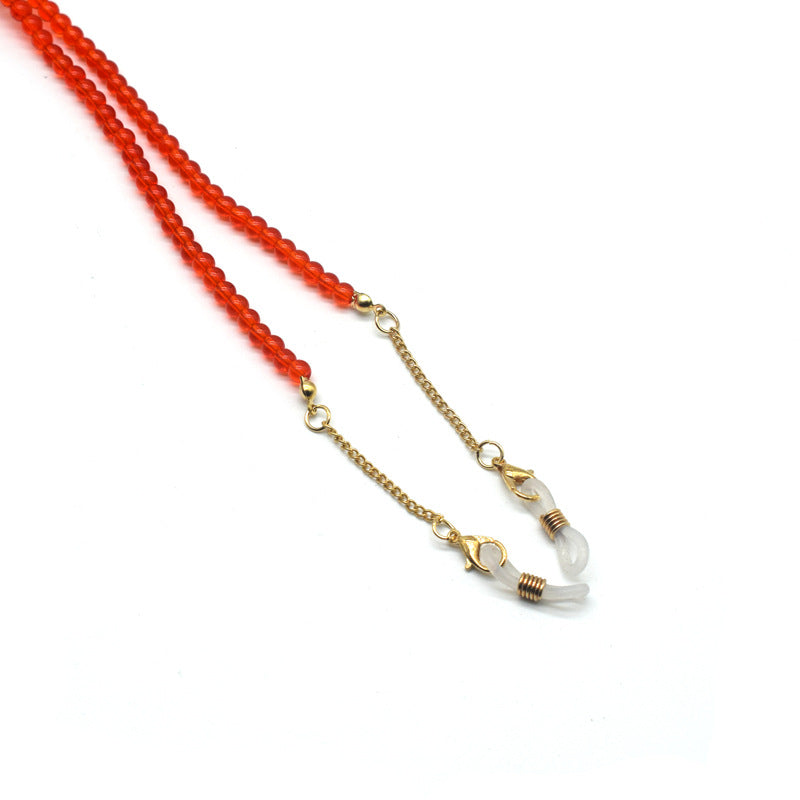 Vibrante Perlen-Brillenband Karnz