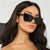 Damen Vintage Stilvolle Sonnenbrille Karnz