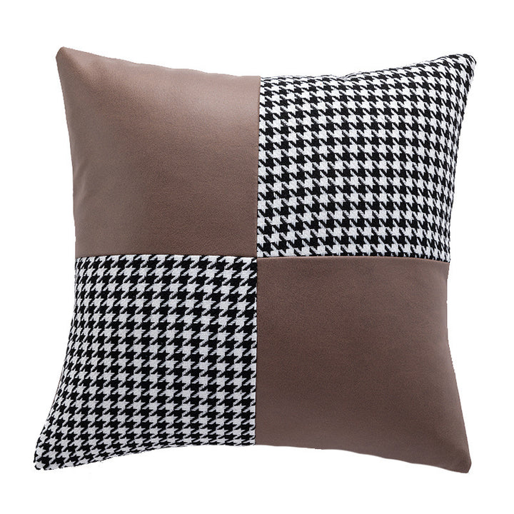 Zeitgenössisches Patchwork Akzentkissen