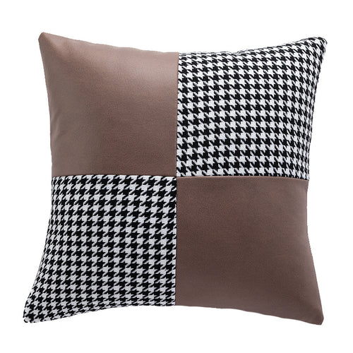 Zeitgenössisches Patchwork Akzentkissen