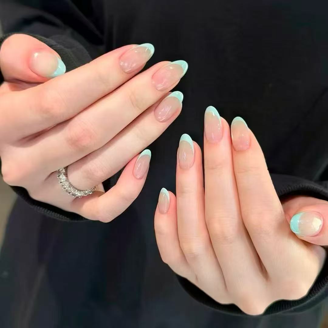 Verspielt Hase-Themen Press-On Nagelkunst Set Karnz