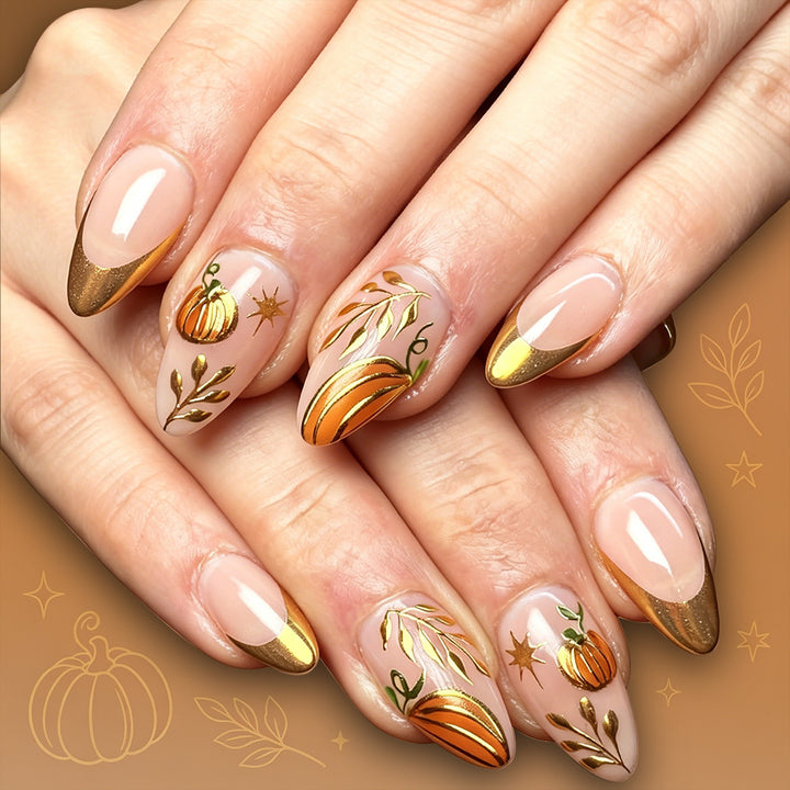 Saisonale Themen-Nagelkunst Karnz