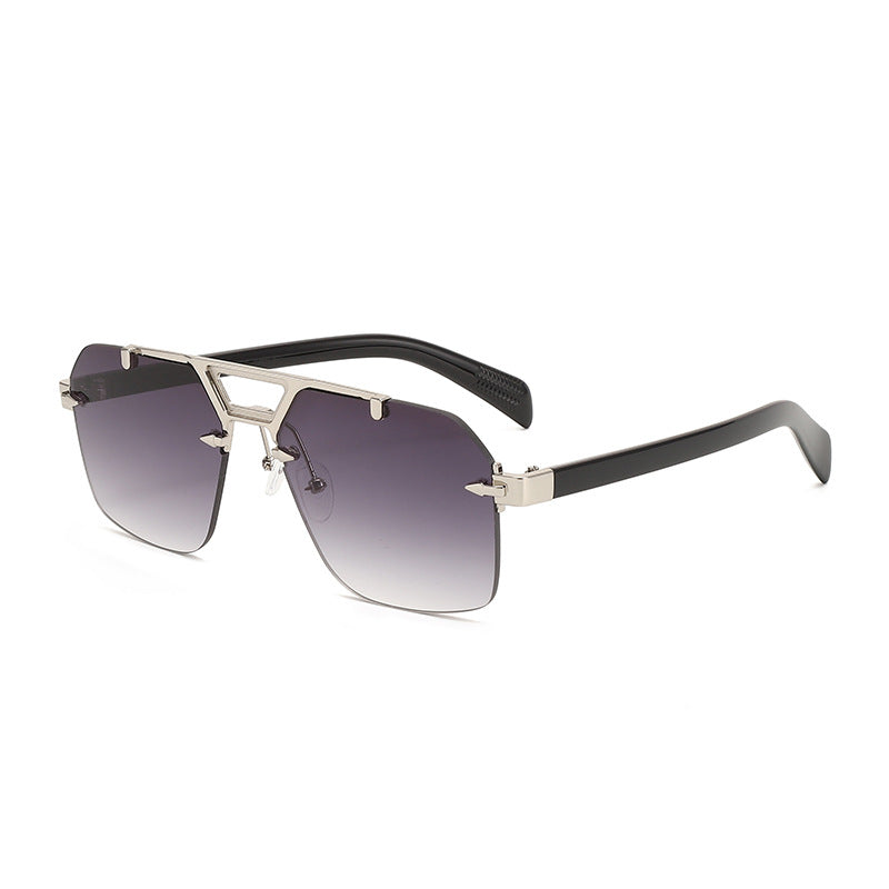 Damen Designer-Sonnenbrille mit auffälliger geometrischer Form Karnz