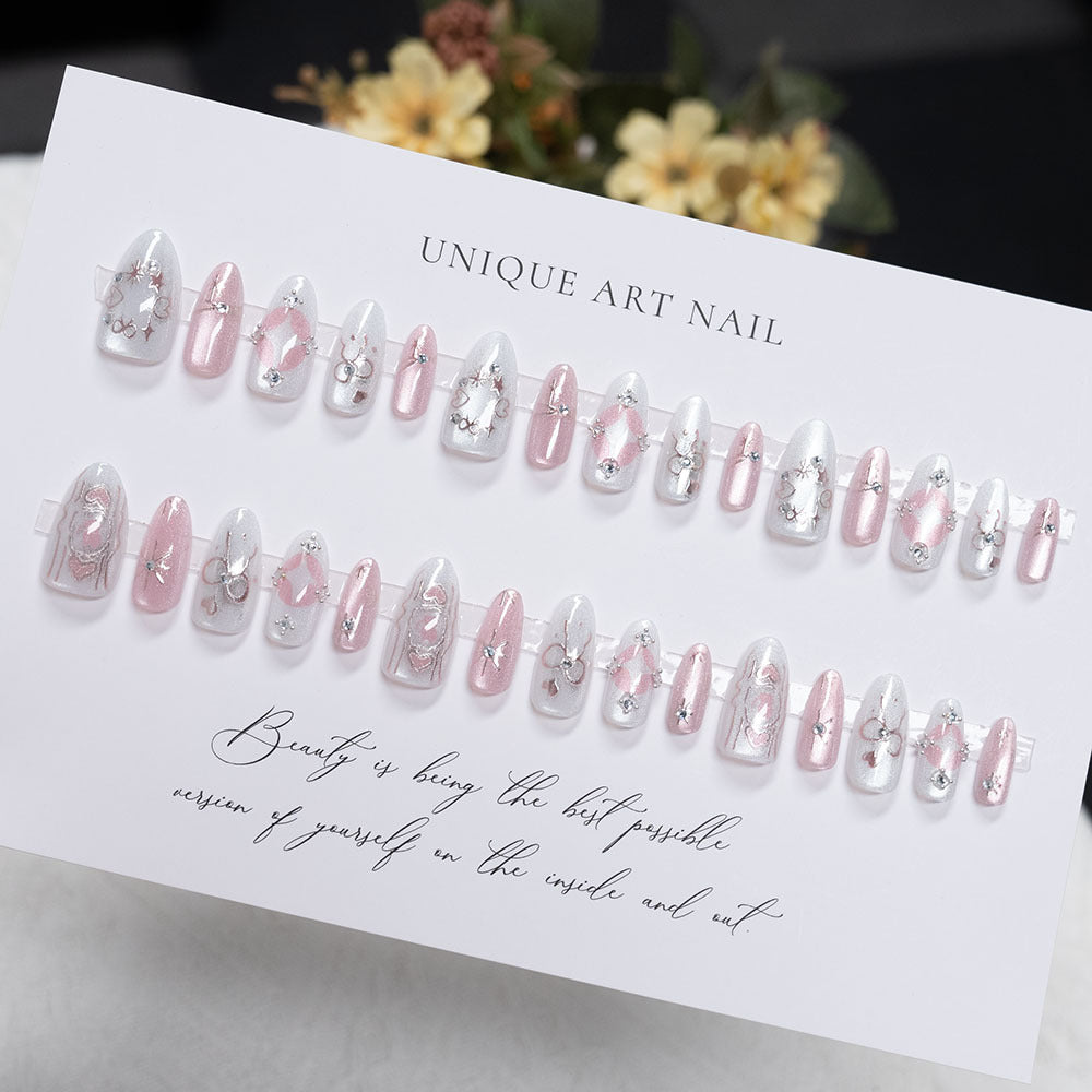 Dekoratives Press-On Nagelset  1791110837