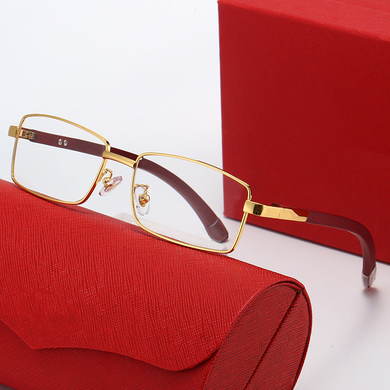 Damen modische Sonnenbrille mit stylischem Metall- und Kunststoffrahmen Karnz