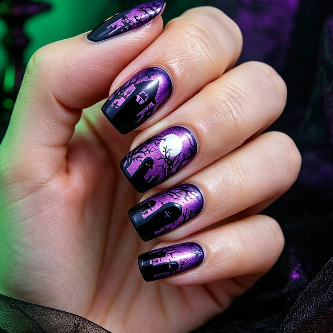Kunstnägel Im Mystischen Halloween-Style Karnz