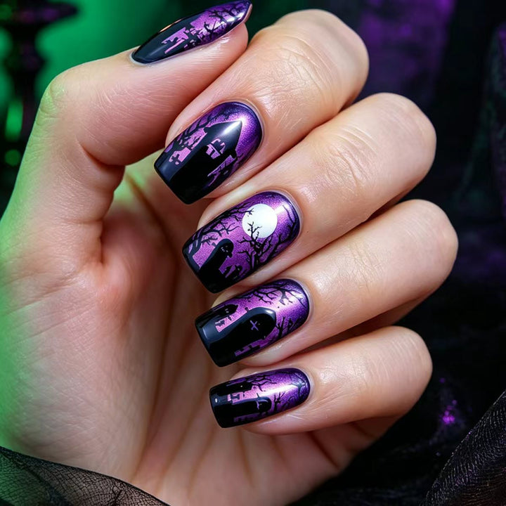 Kunstnägel Im Mystischen Halloween-Style Karnz