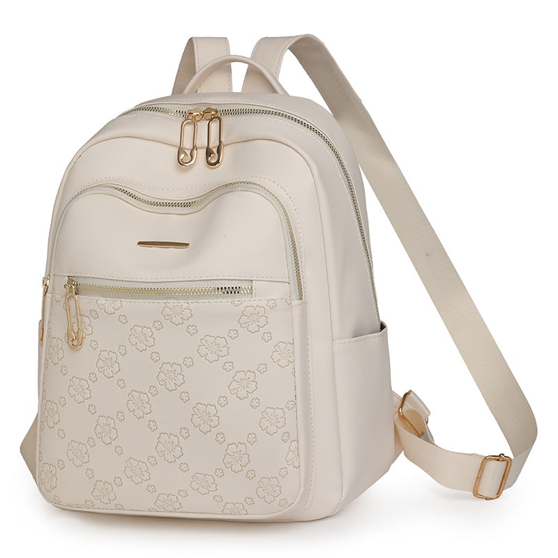 Stylischer Rucksack mit floralem Muster Karnz