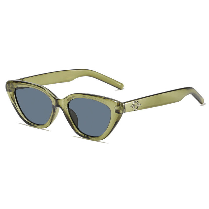 Damen Cat-Eye Sonnenbrille mit UV-Schutz und robustem Rahmen Karnz