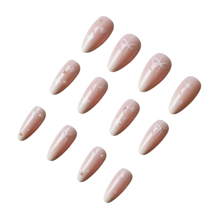 Elegantes Stiletto-Nagelkunst-Set