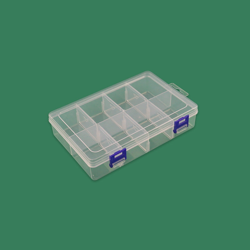Multi-Compartment Craft Supply Storage Box mit sicheren Riegeln Karnz