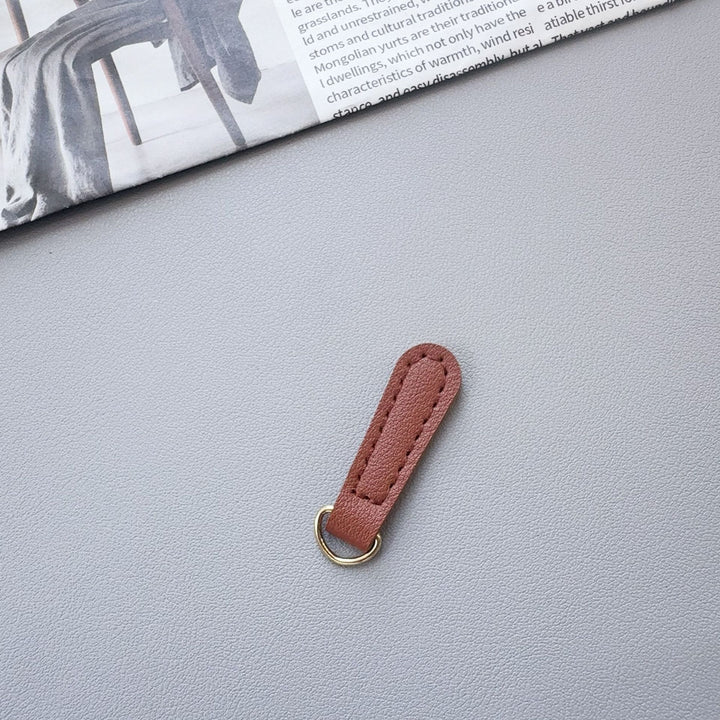 Stylische Leder Schlüsselanhänger Tab Karnz