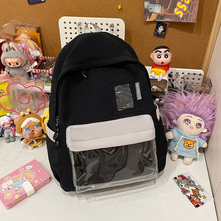 Stylische klare Taschen-Rucksack