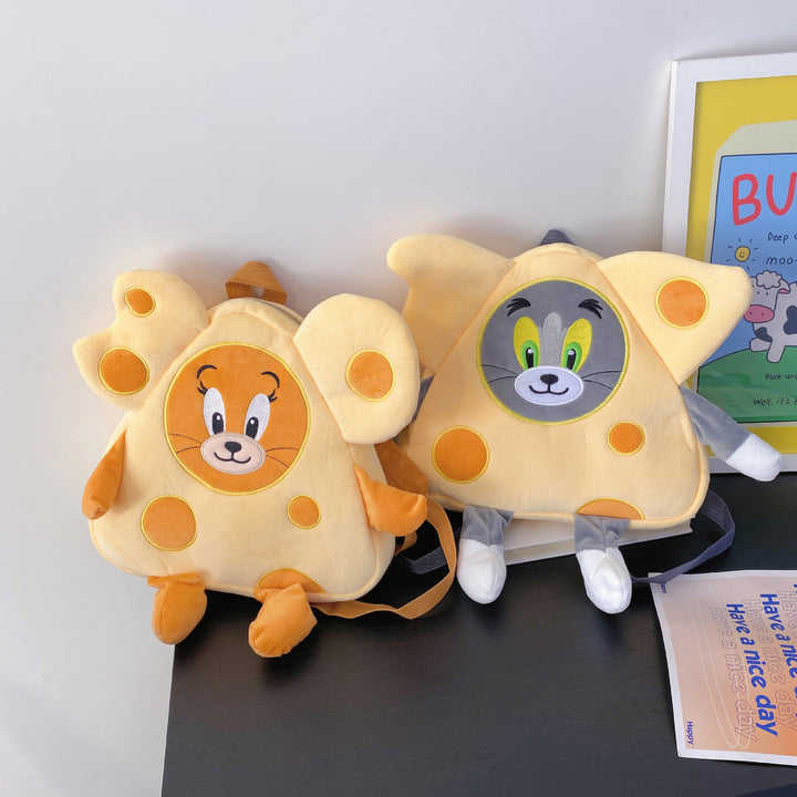 Plüsch Rucksack Im Käse-Design Karnz