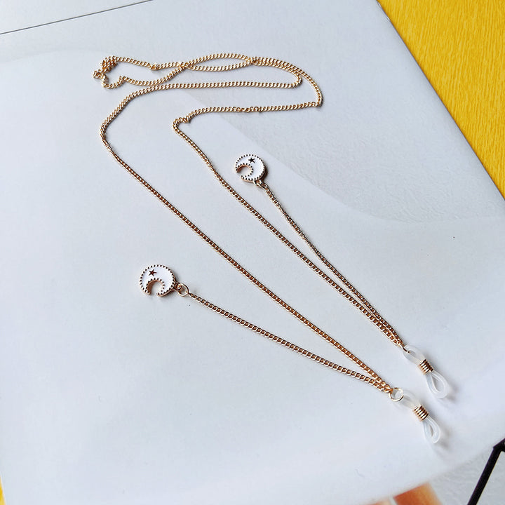 Stylische multifunktionale Brillenhalterkette Karnz
