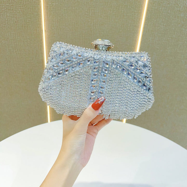 Beaded Crystal Abendtasche