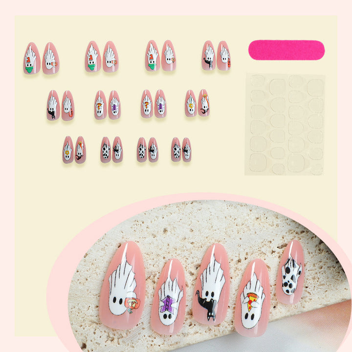 Halloween-Themen Press-On Nagelkunst Set Karnz 1788496077