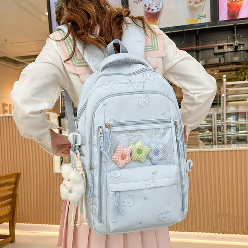Niedlicher Cartoon-Printed Rucksack Karnz
