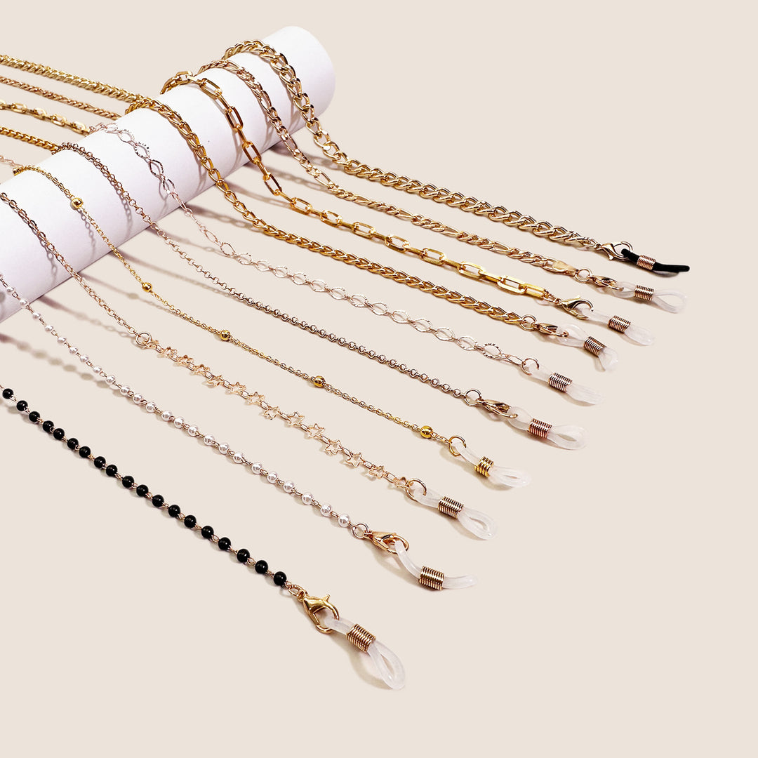 Stylische Brillen Kette Karnz
