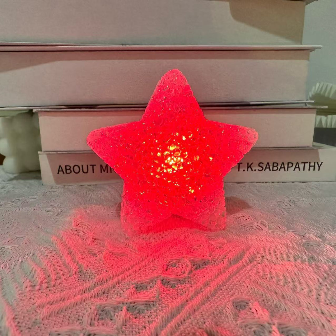 LED Frosted Acrylic Star Ambient Night Lamp Karnz
