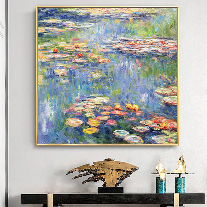 Floraler Impressionistischer Leinwanddruck