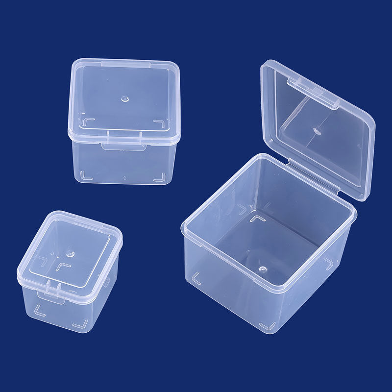 Klarer Polypropylen-Aufbewahrung Container Karnz
