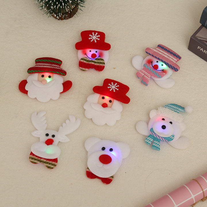 Weihnachts-Haarschmuck mit LED Lichtern Karnz