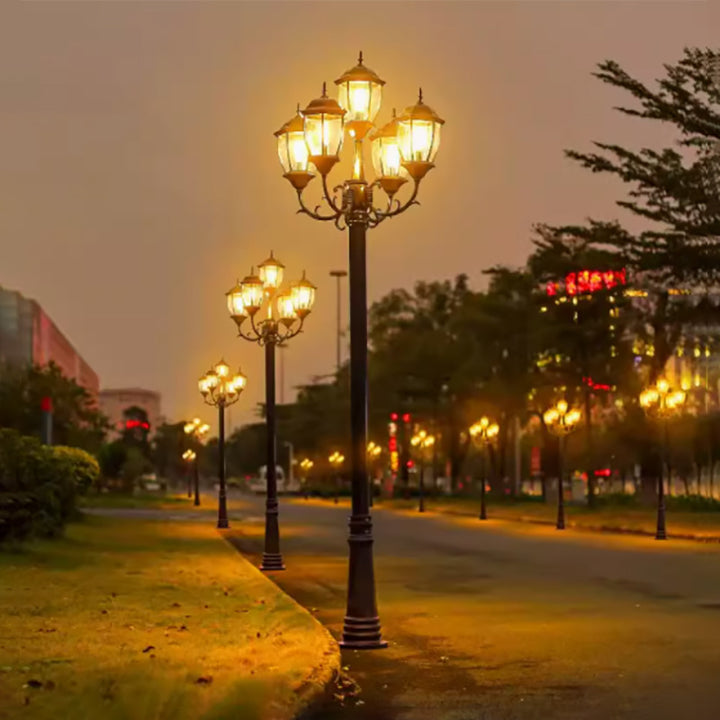 Außen dekorative Straßenlampe