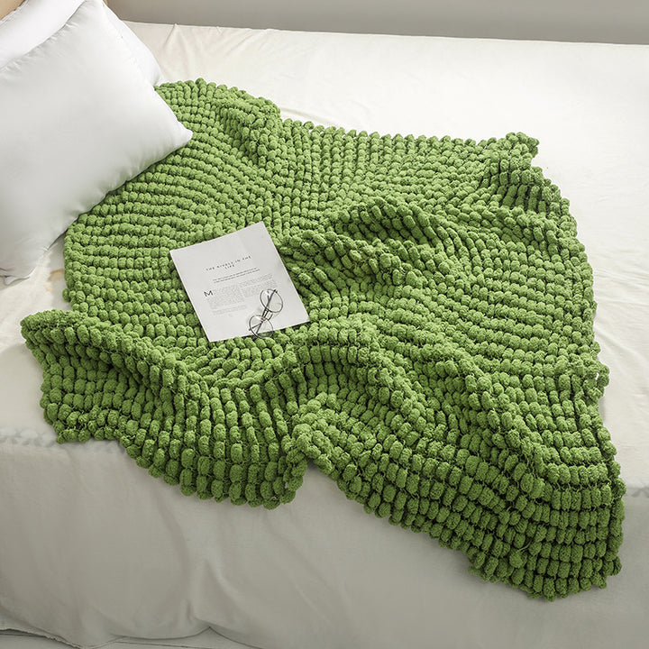 Gemütliche Chenille-Decke