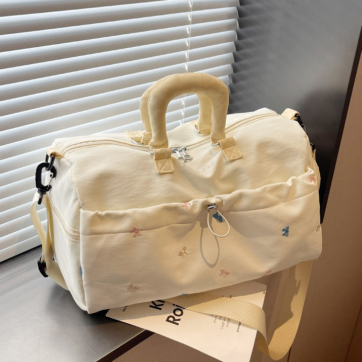Multifunktionale bestickte Duffel-Tasche Karnz