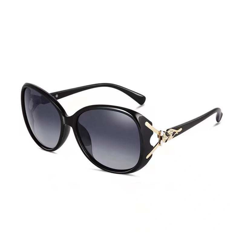 Damen glamouröse Oversize-Sonnenbrille Karnz