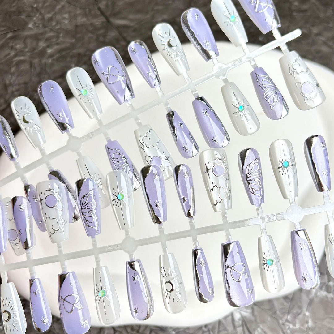 Celestial-Design Press-On Nagelkunst Set