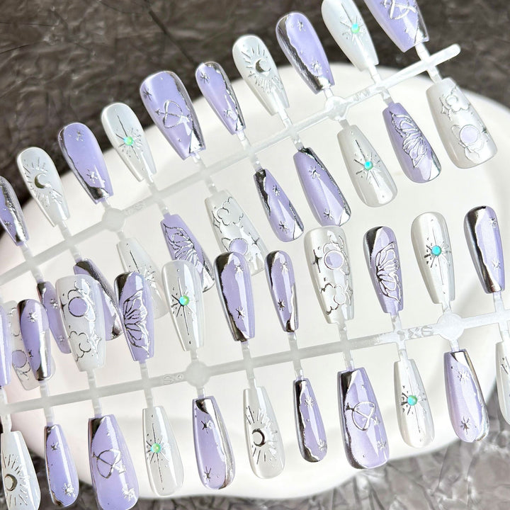 Celestial-Design Press-On Nagelkunst Set