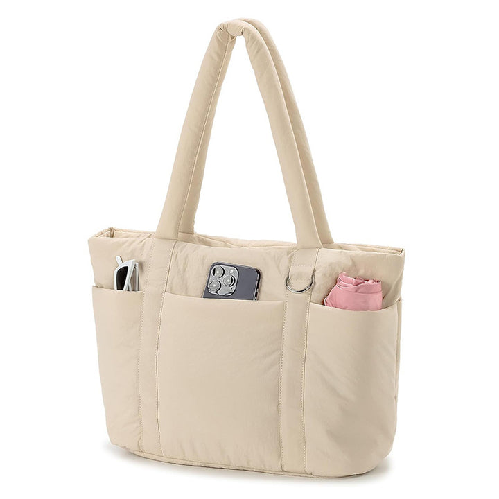 Praktische Alltags-Handtasche mit Mehreren Fächern Karnz