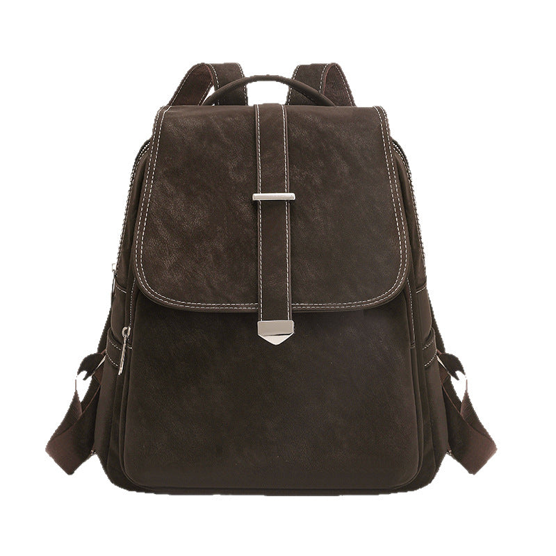 Stylischer Faux-Leder-Rucksack Karnz