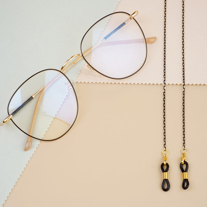 Eleganter Link Ketten Brillenhalter Karnz