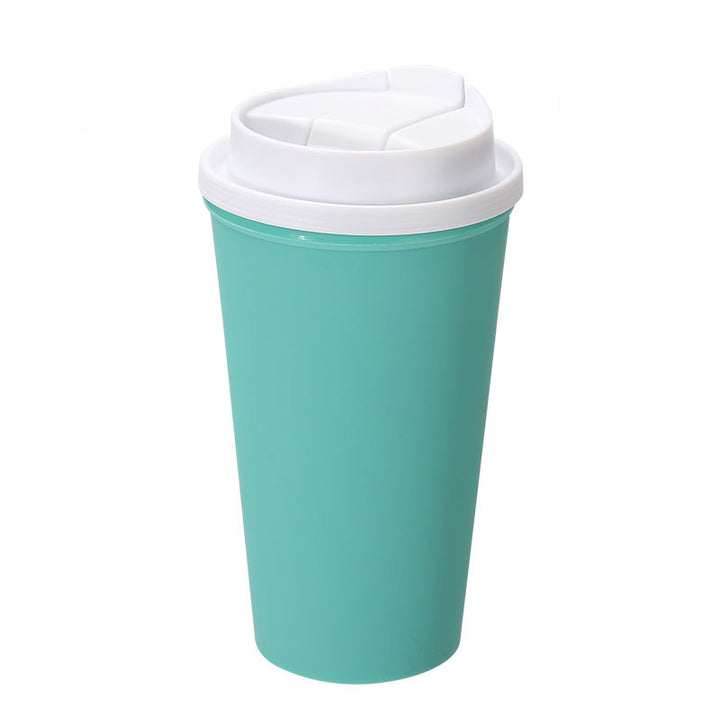 Damen Silikon Trinkbecher mit Strohhalm Karnz