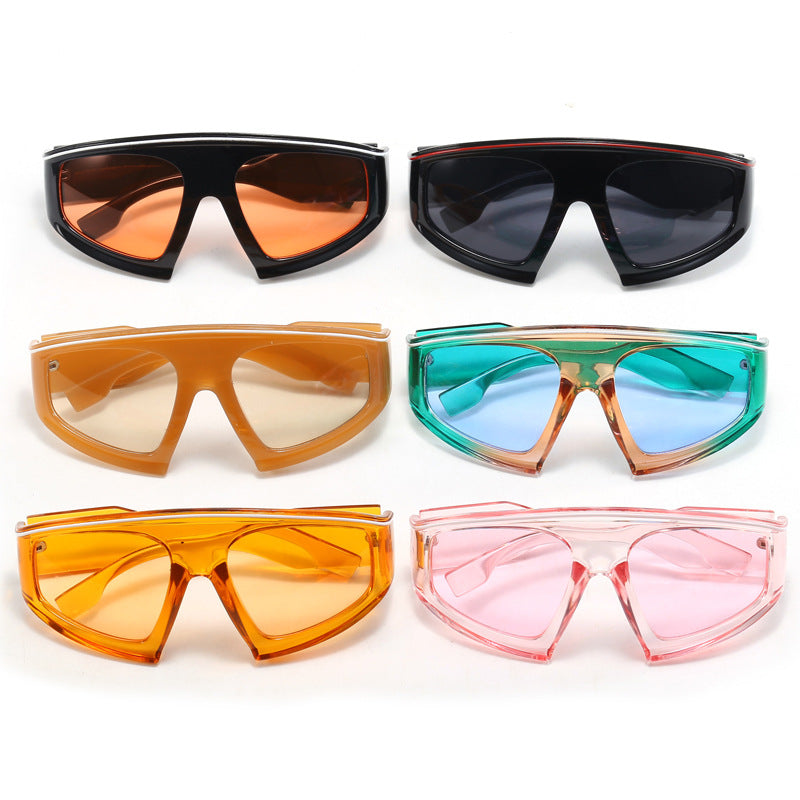 Damen moderne Sportsonnenbrille Karnz