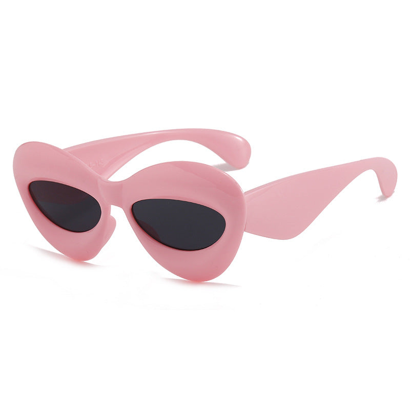 Damen Modische Cat-Eye Sonnenbrille mit einzigartigem Design Karnz