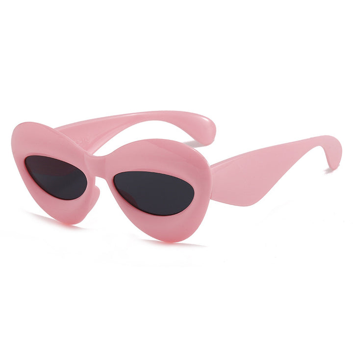 Damen Modische Cat-Eye Sonnenbrille mit einzigartigem Design Karnz