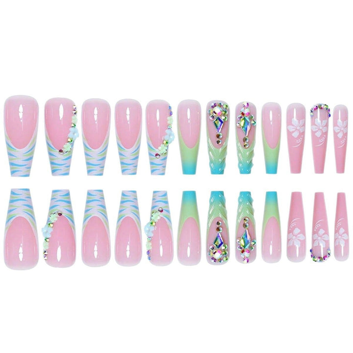 Künstlerische Designer-Nagelverstärkungen Karnz