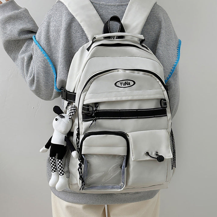 Multifunktionaler urbaner Rucksack mit mehreren Fächern