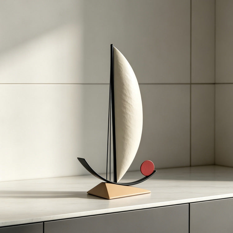 Zeitgenössische nautisch inspirierte dekorative Skulptur