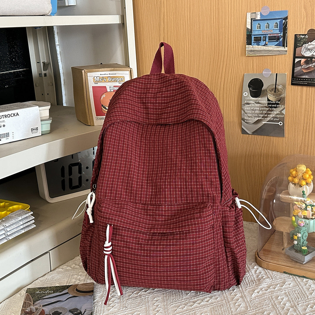 Stylischer Mehrfach-Taschen Tagesrucksack Karnz