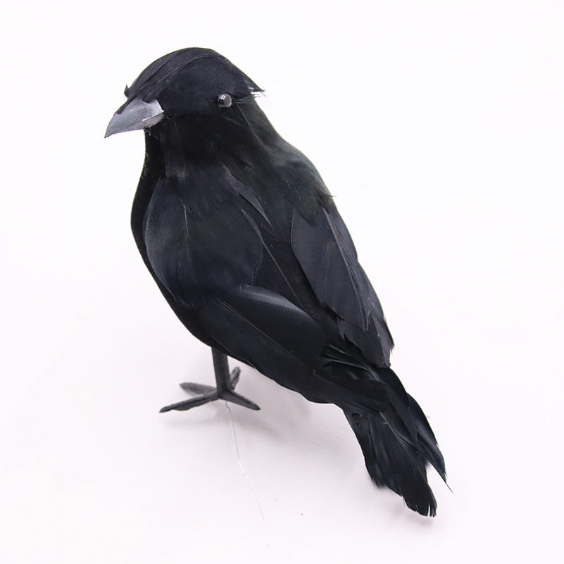 Dekorative Rabenfigur