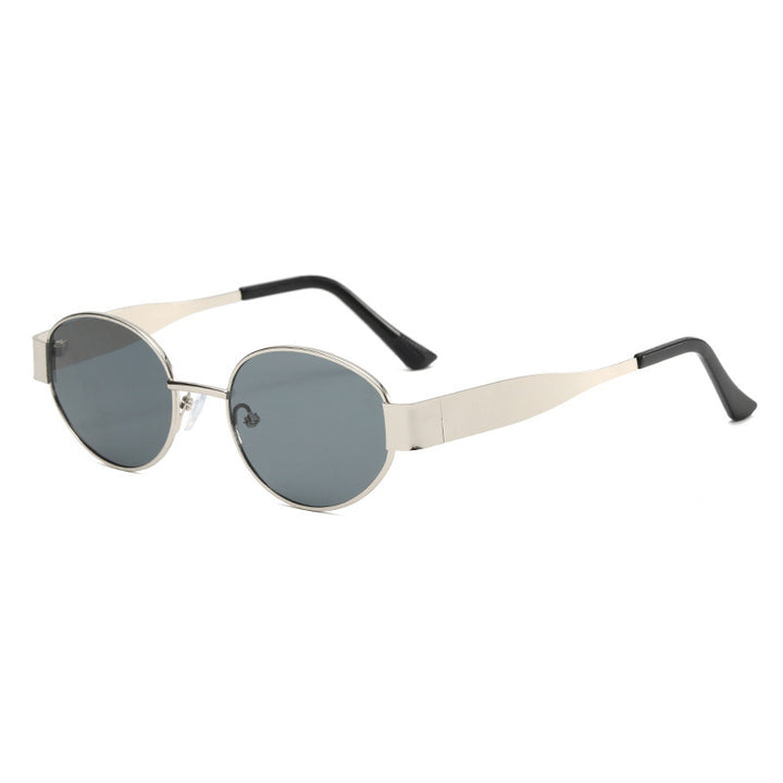 Retro-Runde-Rahmen-Sonnenbrille Karnz